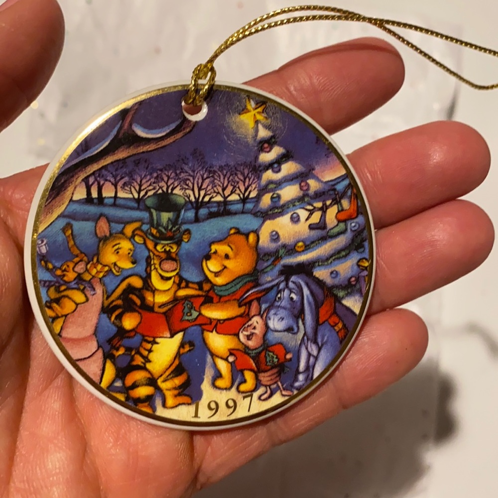 1997 Winnie the Pooh Christmas ornament